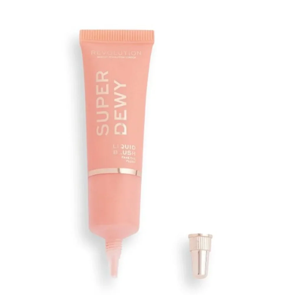 Revolution Beauty Super Dewy Liquid Blush - Fake The Flush